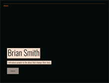 Tablet Screenshot of briansmith.biz